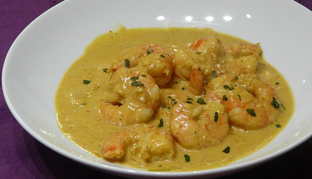 Curry de crevettes à la vietnamienne