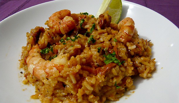 Jambalaya aux crevettes