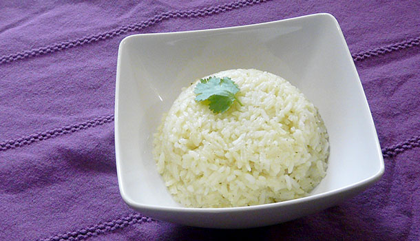 Riz au citron et à la coriandre