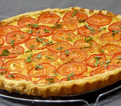 Tarte à la tomate