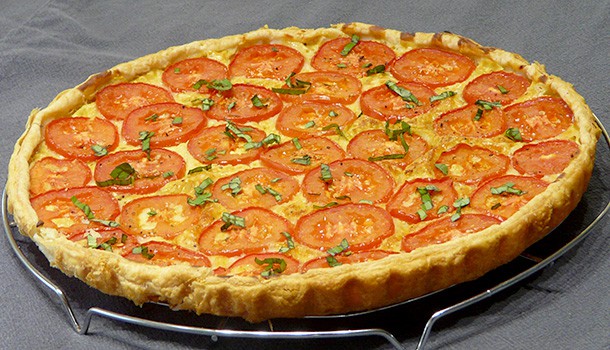 Tarte à la tomate