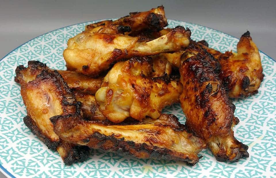 Ailerons de poulet grillés aux épices