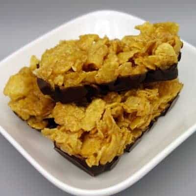 Barre corn flakes chocolat