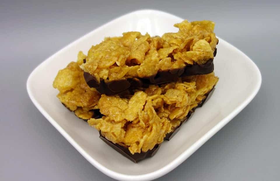 Barres corn flakes chocolat