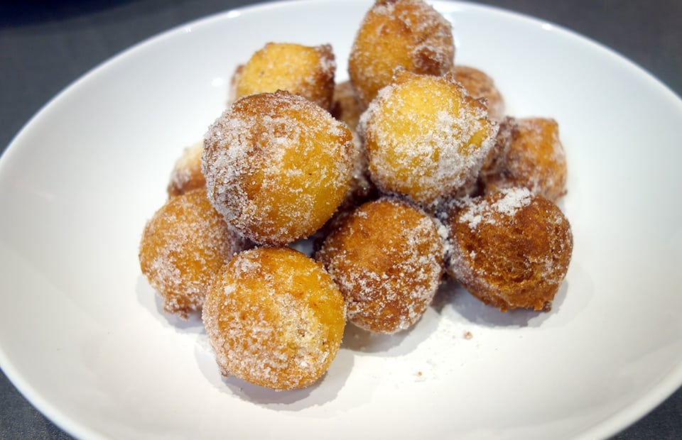 Beignets à la ricotta