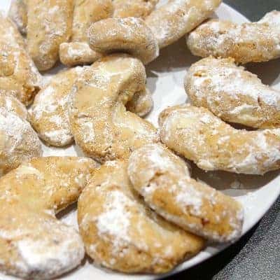 Biscuits croquants aux noisettes