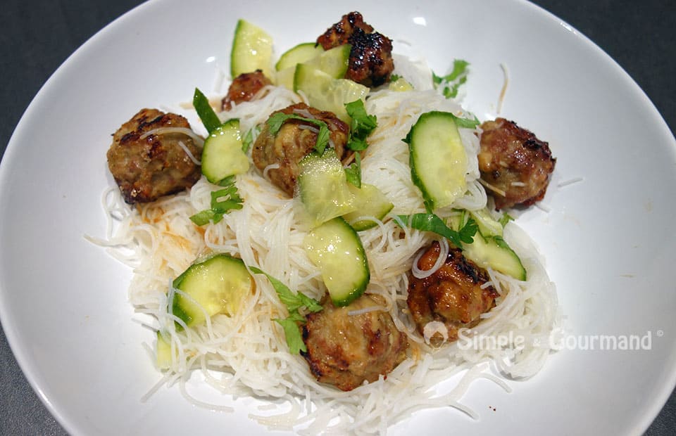 Boulettes de poulet à la vietnamienne