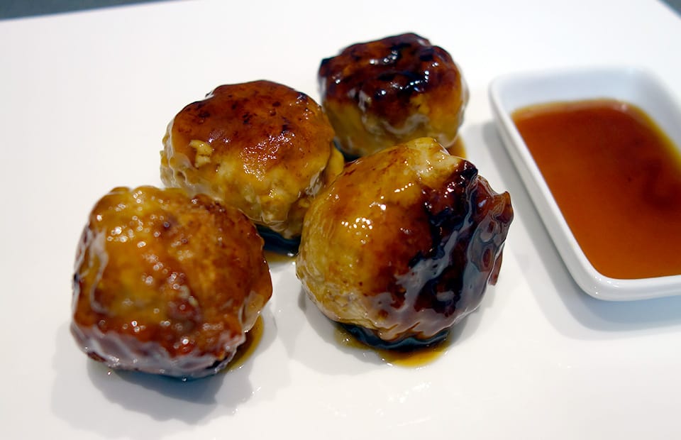 Boulettes de poulet Yakitori