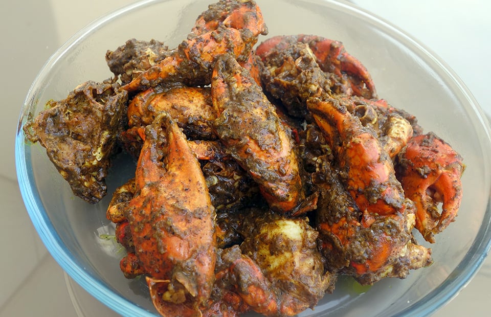 Crabe au poivre noir