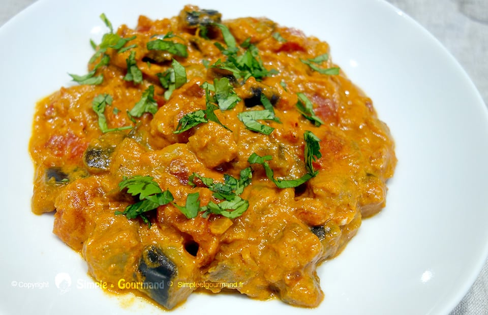 Curry d’aubergines