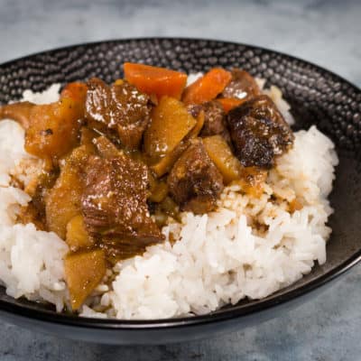 Curry japonais de boeuf