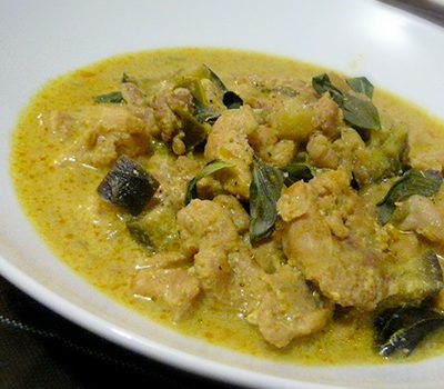 Curry de poulet thaï