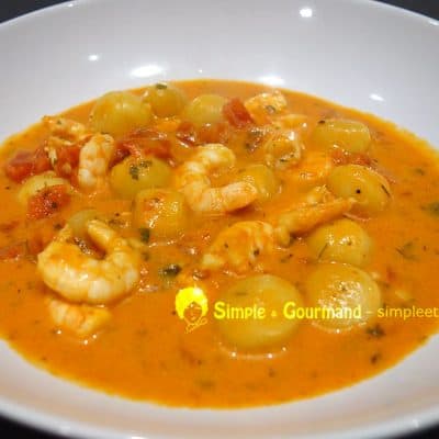 Dongués aux crevettes