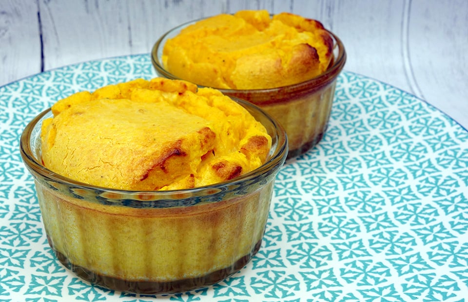 Flan butternut pois chiches