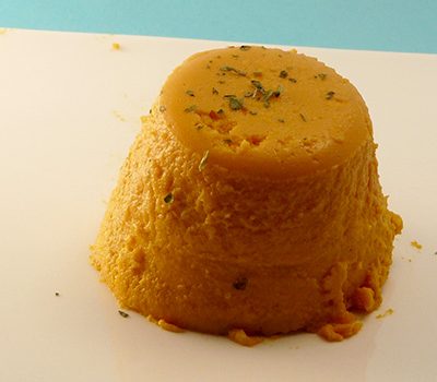 Flan de carottes au gingembre