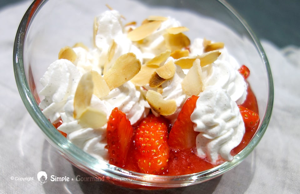 Fraises chantilly