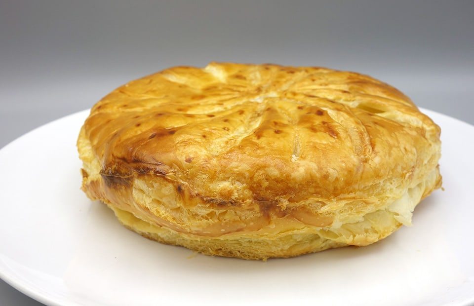 Galette des rois au pralin et purée d’amandes