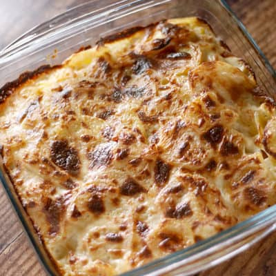 Gratin à la lyonnaise