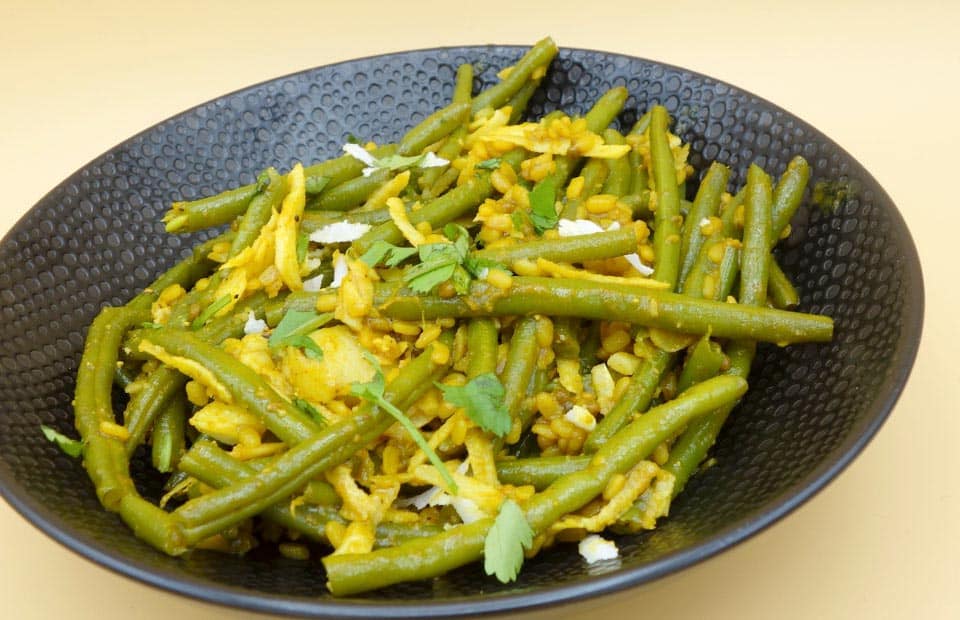 Haricots verts à l’indienne