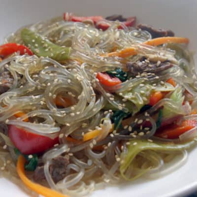 Japchae boeuf