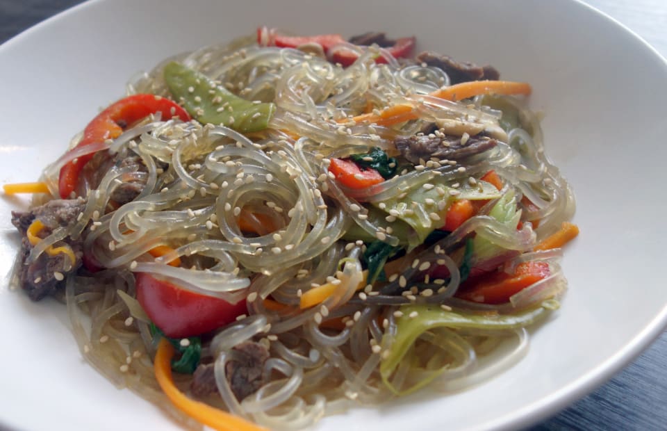 Japchae boeuf