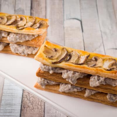 Millefeuille champignons