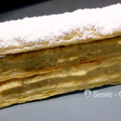 Millefeuille vanille