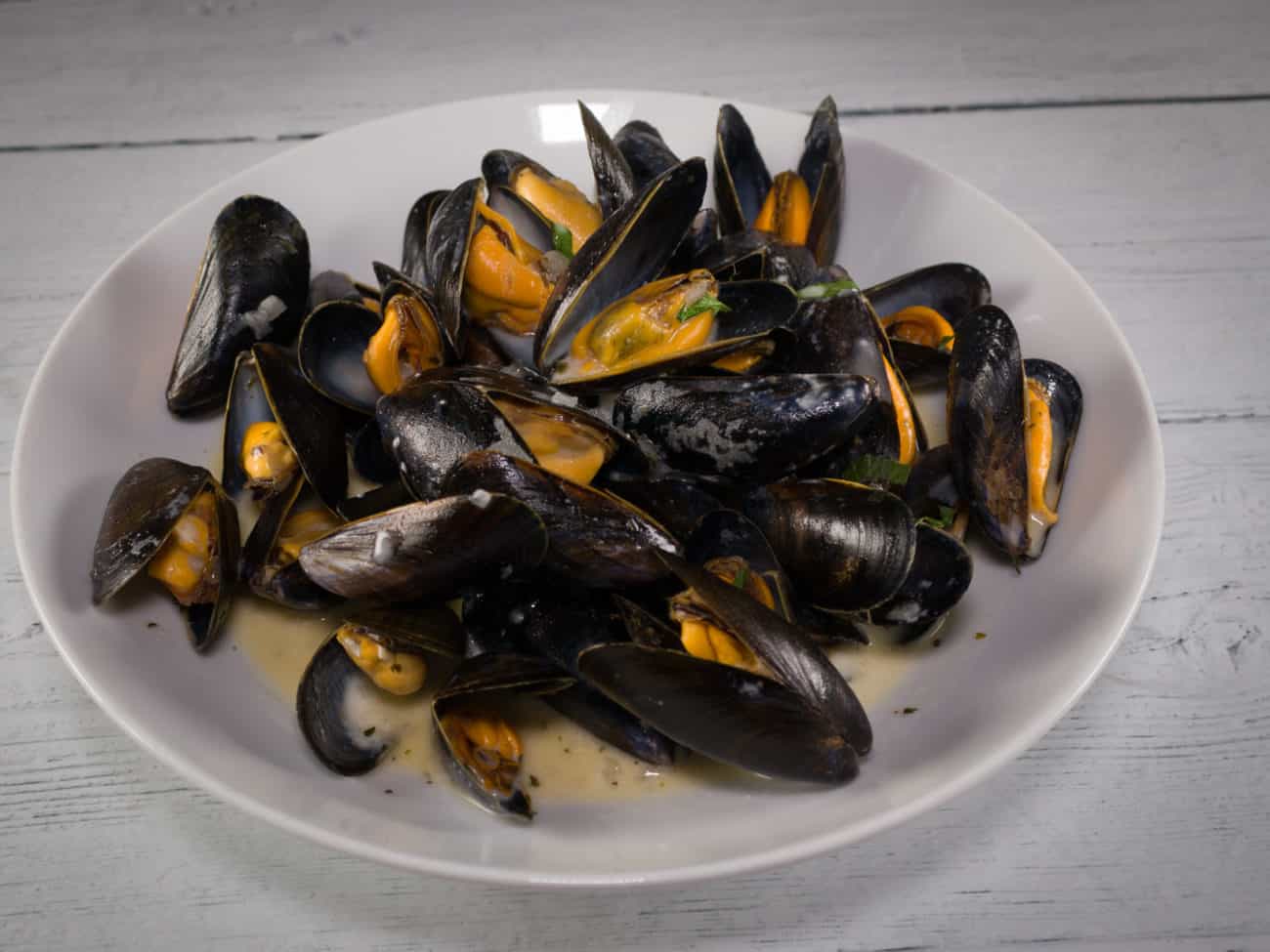 Moules à la crème