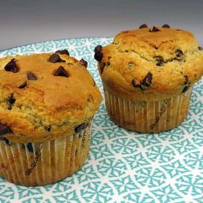 Muffins aux pépites de chocolat