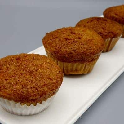 Muffins pommes avoine