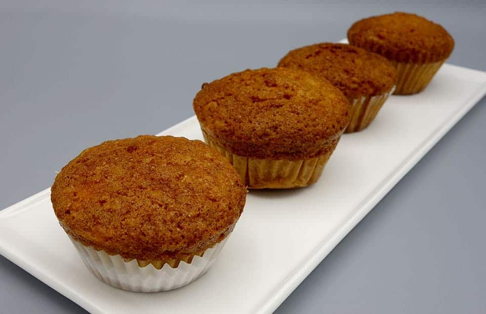 Muffins pommes avoine