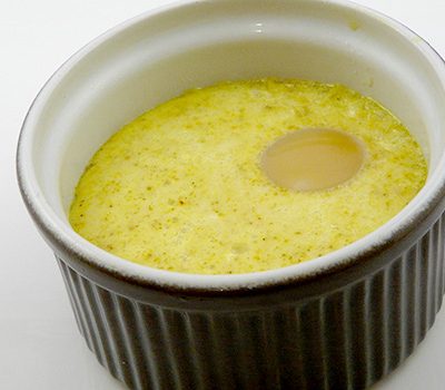 Oeuf cocotte au curry