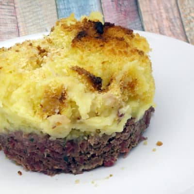 Parmentier canard céleri