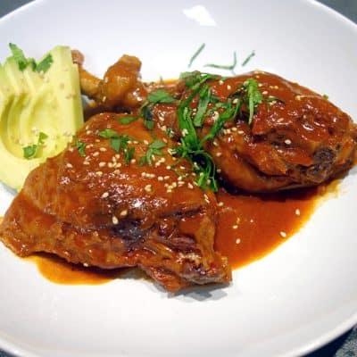 Poulet mole poblano