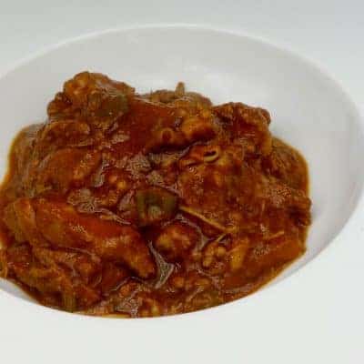 Poulet vindaloo