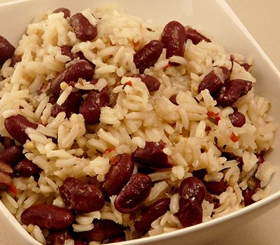 Riz aux haricots rouges