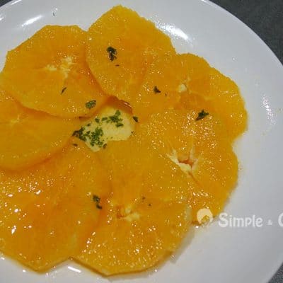 Salade d'oranges à la marocaine