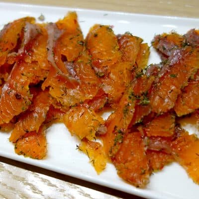 Saumon gravlax