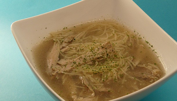 Soupe poulet vermicelles