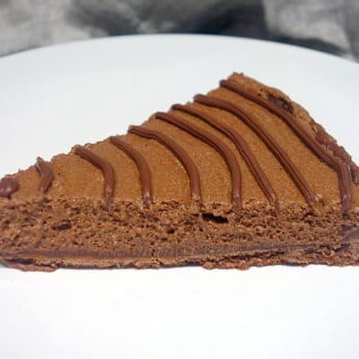 Tarte mousse au chocolat